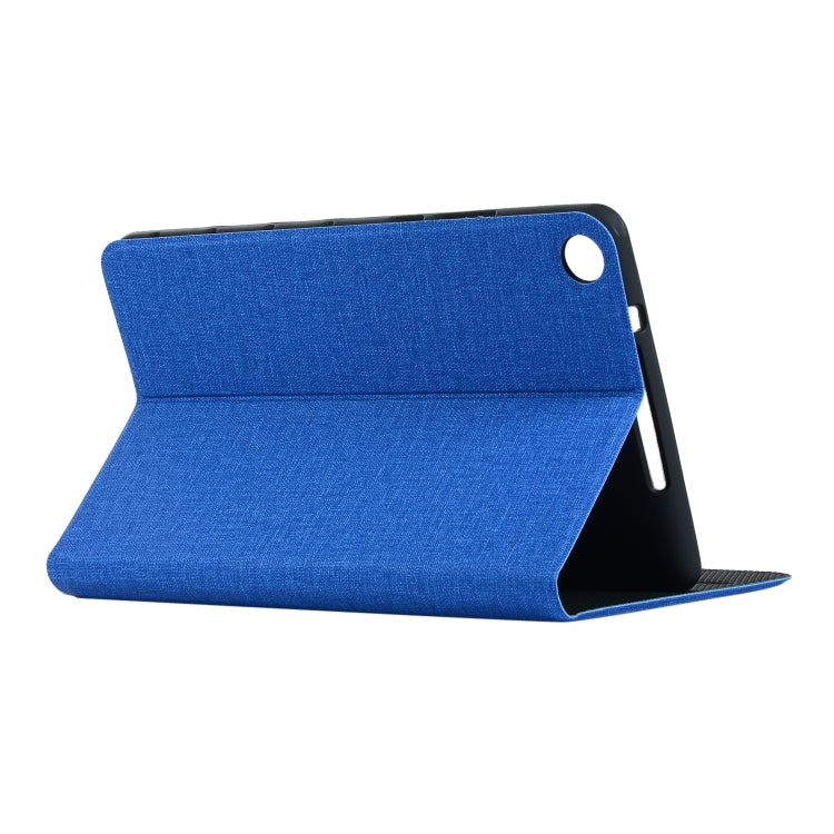 Universal Voltage Craft Cloth TPU Protective Case for Huawei Honor Tab 5 8 inch / Mediapad M5 Lite 8 inch, with Holder