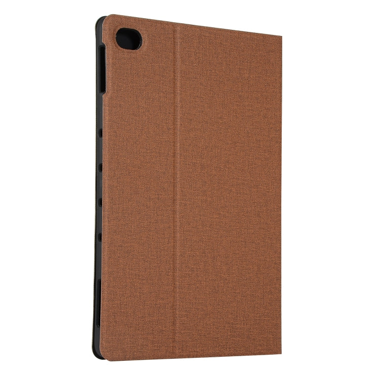 Universal Voltage Craft Cloth TPU Protective Case for Huawei Mediapad M5 10.1 inch / C5 10.1 inch , with Holder