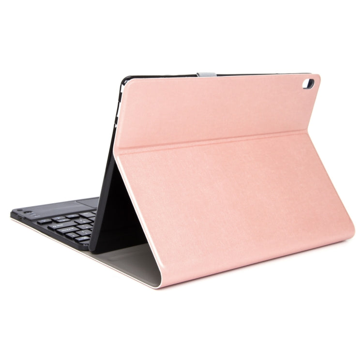 DY-E10 2 in 1 Removable Bluetooth Keyboard + Protective Leather Tablet Case with Touchpad & Holder for Lenovo Tab E10