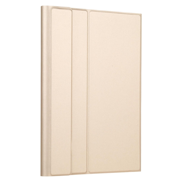 AM10 2 in 1 Removable Bluetooth Keyboard + Protective Leather Tablet Case with Holder for Lenovo M10 FHD Plus 10.3 inch