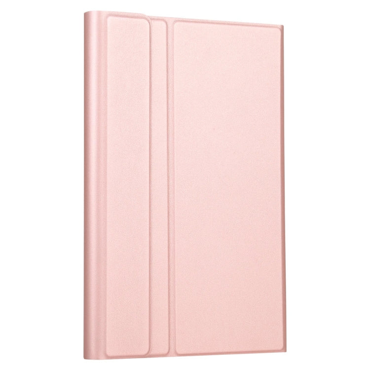 AM11 2 in 1 Removable Bluetooth Keyboard + Protective Leather Tablet Case with Holder for Lenovo M10 FHD REL TB-X605FC/LC