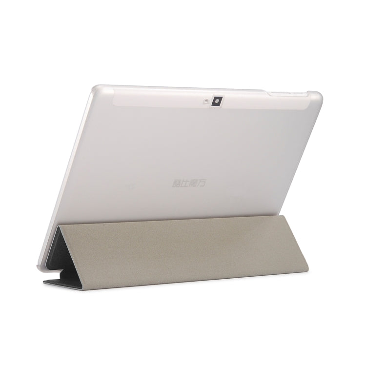 OCUBE for Cube T12 (WMC5101) & T10 (WMC1248) Frosted Texture Horizontal Flip Leather Case with Three-folding Holder