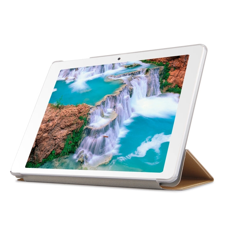 OCUBE for Cube T12 (WMC5101) & T10 (WMC1248) Frosted Texture Horizontal Flip Leather Case with Three-folding Holder