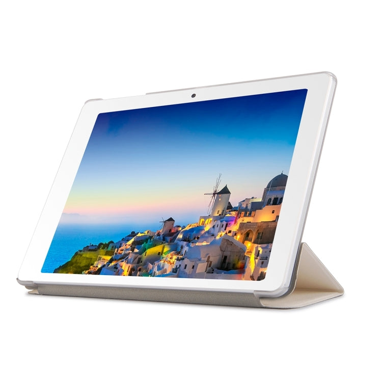 OCUBE for Cube T12 (WMC5101) & T10 (WMC1248) Frosted Texture Horizontal Flip Leather Case with Three-folding Holder