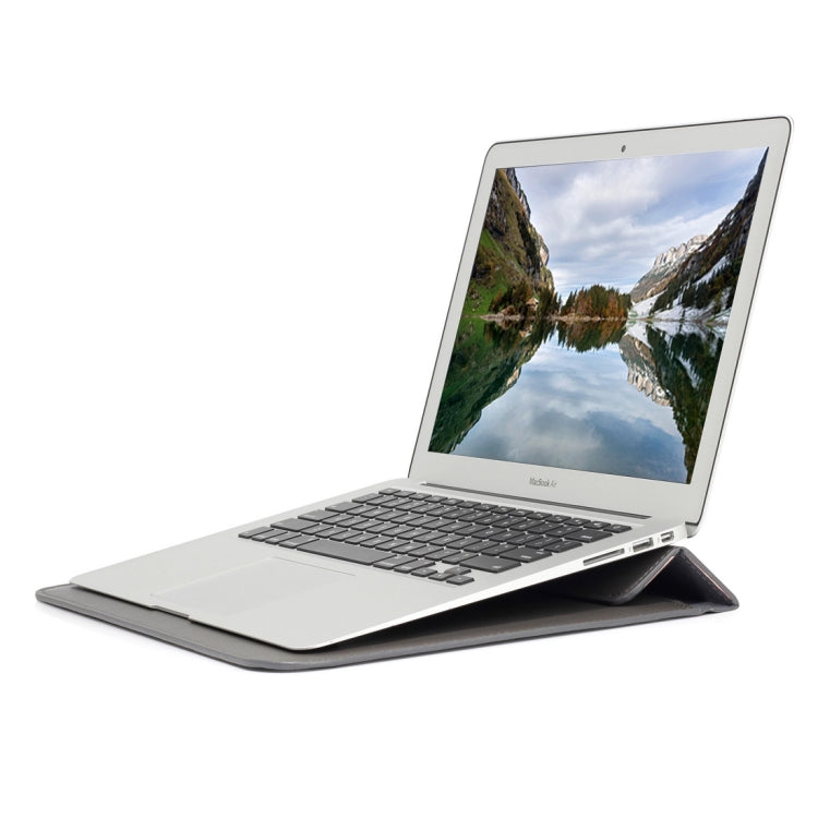 Universal Envelope Style PU Leather Case with Holder for Ultrathin Notebook Tablet PC 13.3 inch, Size: 35x25x1.5cm