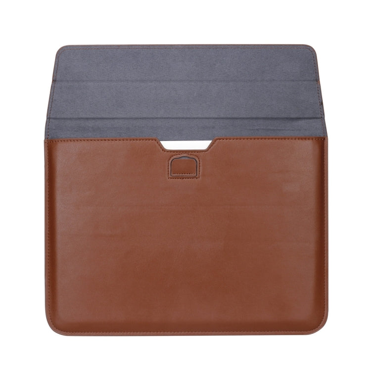 Universal Envelope Style PU Leather Case with Holder for Ultrathin Notebook Tablet PC 13.3 inch, Size: 35x25x1.5cm