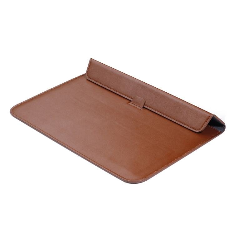 Universal Envelope Style PU Leather Case with Holder for Ultrathin Notebook Tablet PC 13.3 inch, Size: 35x25x1.5cm
