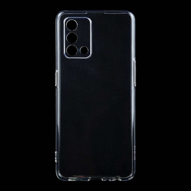 For OPPO F19 0.75mm Ultra-thin Transparent TPU Soft Protective Case