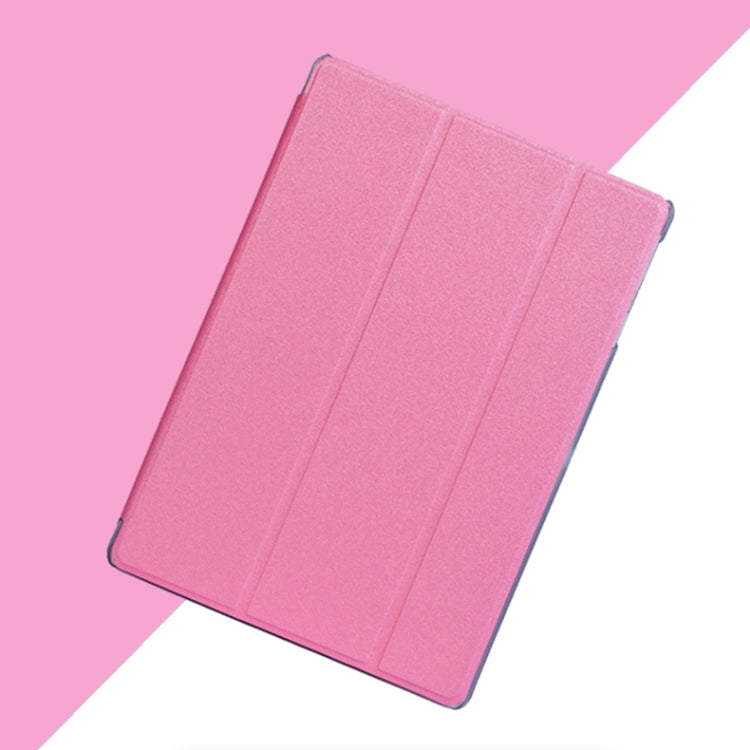 Frosted Texture Horizontal Flip PU Leather Protective Case for Teclast T10, with Three-folding Holder