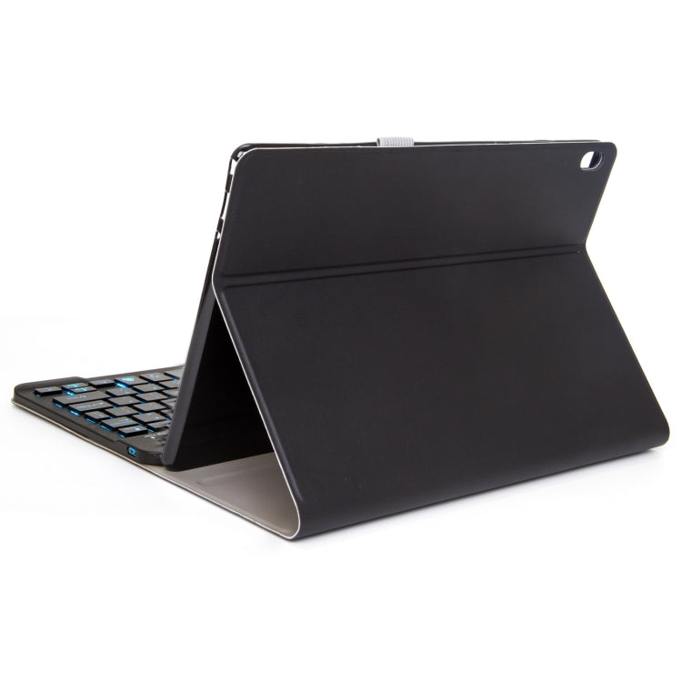 M10S 2 in 1 Removable Bluetooth Keyboard + Leather Tablet Case with Backlight & Holder for Lenovo Tab M10 TB-X505X