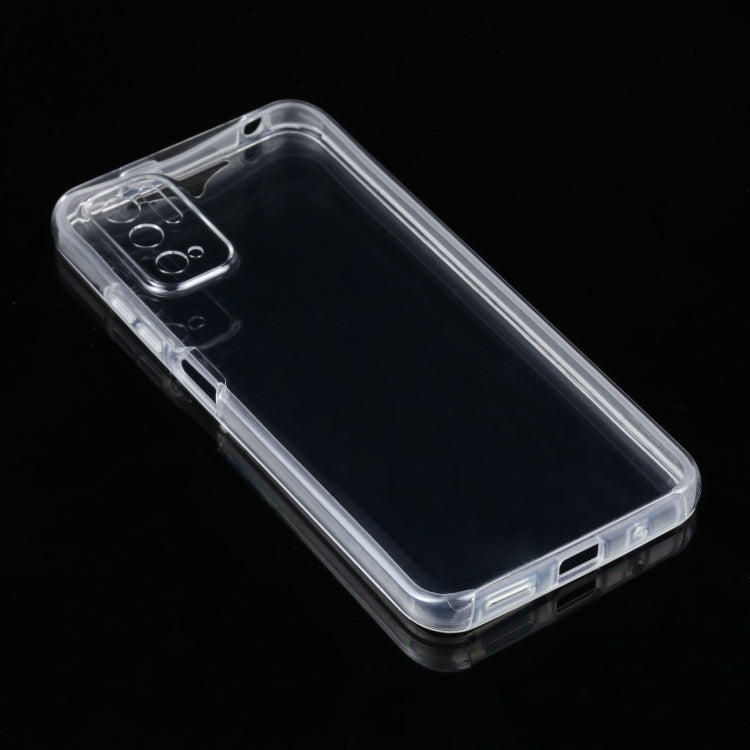 For Xiaomi Redmi Note 10 5G PC+TPU Ultra-Thin Double-Sided All-Inclusive Transparent Case