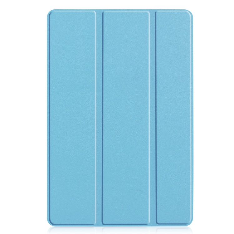 Custer Texture Horizontal Deformation Flip Leather Case for Huawei MediaPad M6 10.8 / Matepad 10.8 (2020), with Three-folding Holder & Sleep / Wake-up Function