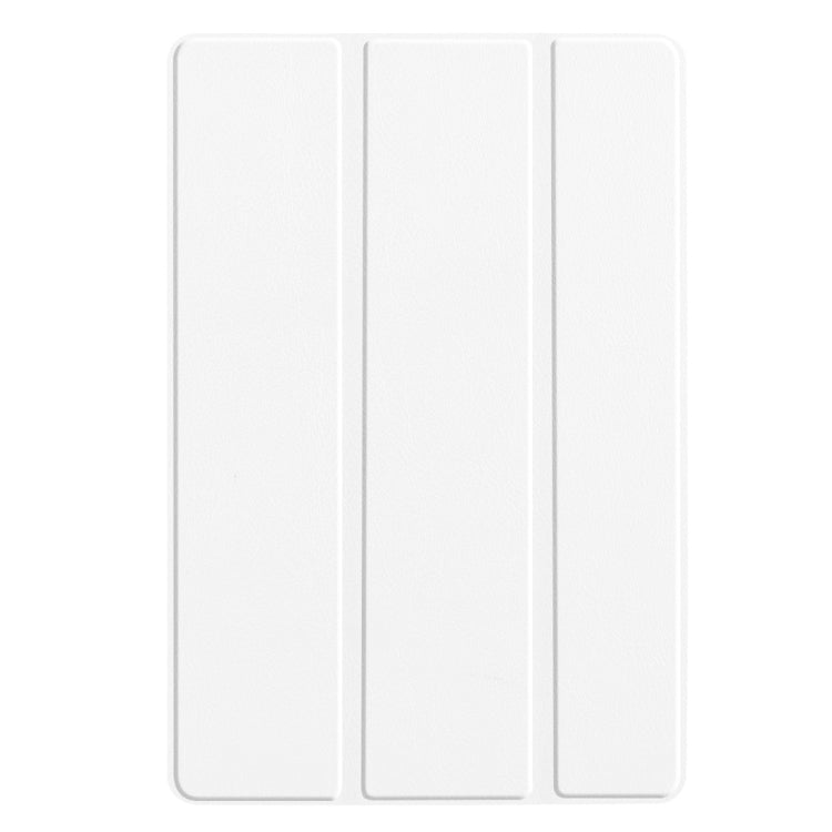 Custer Texture Horizontal Deformation Flip Leather Case for Huawei MediaPad M6 10.8 / Matepad 10.8 (2020), with Three-folding Holder & Sleep / Wake-up Function