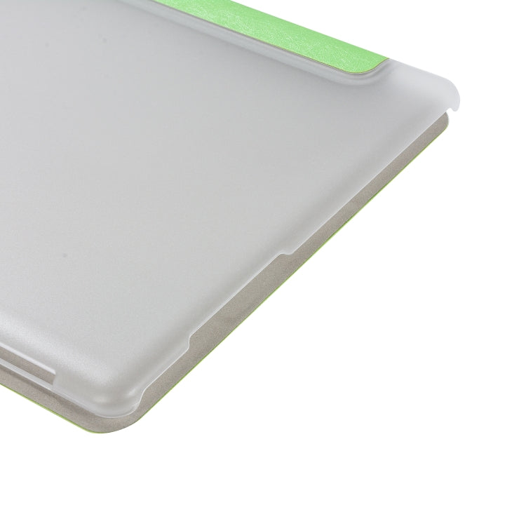 Silk Texture Horizontal Flip Leather Case with Three-Folding Holder for Huawei M5 Lite 10.1