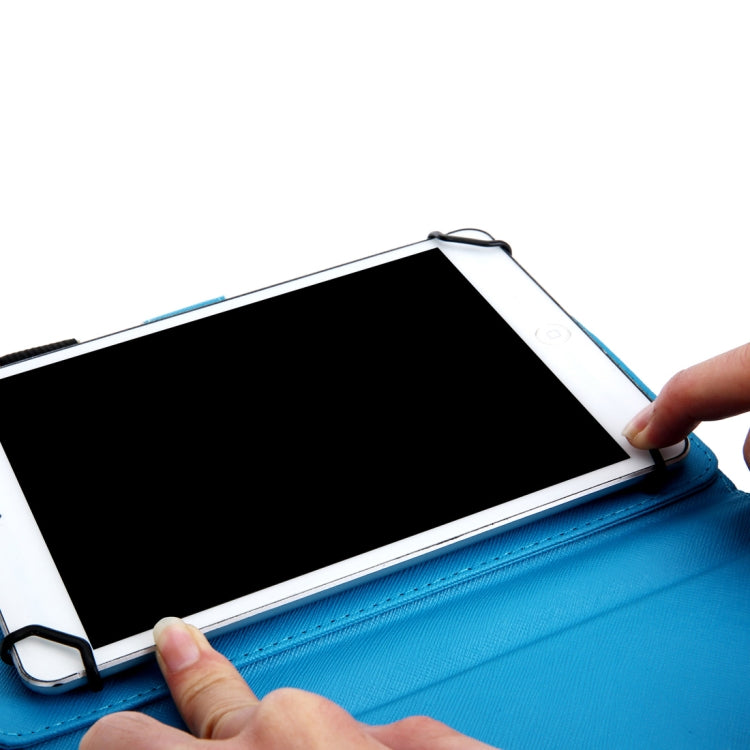 Universal Star Pattern Horizontal Flip Leather Case for 8 inch Tablet PC, with Holder & Card Slot & Wallet