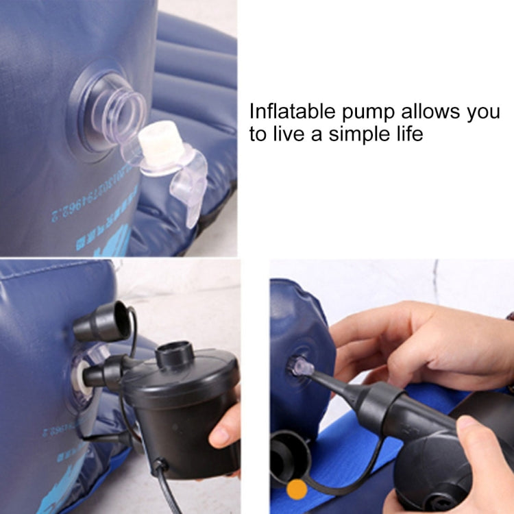 CZ-208 50-60W 2A 12V ABS Home Car Dual Purpose Small-scale Inflatable Pump, US Plug, Line Length: 1.8m(Black)