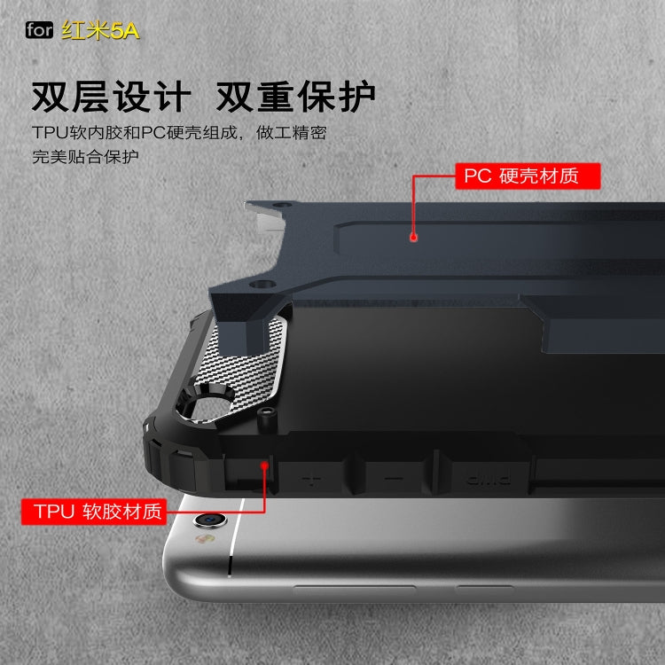 For Xiaomi Redmi 5A Magic Armor TPU + PC Combination Case