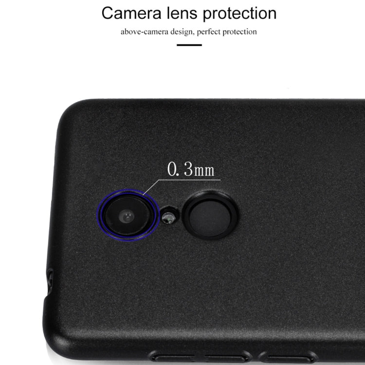 Lenuo Leshield Series for Xiaomi Redmi 5 PC Dropproof Protective Back Cover Case(Gold)