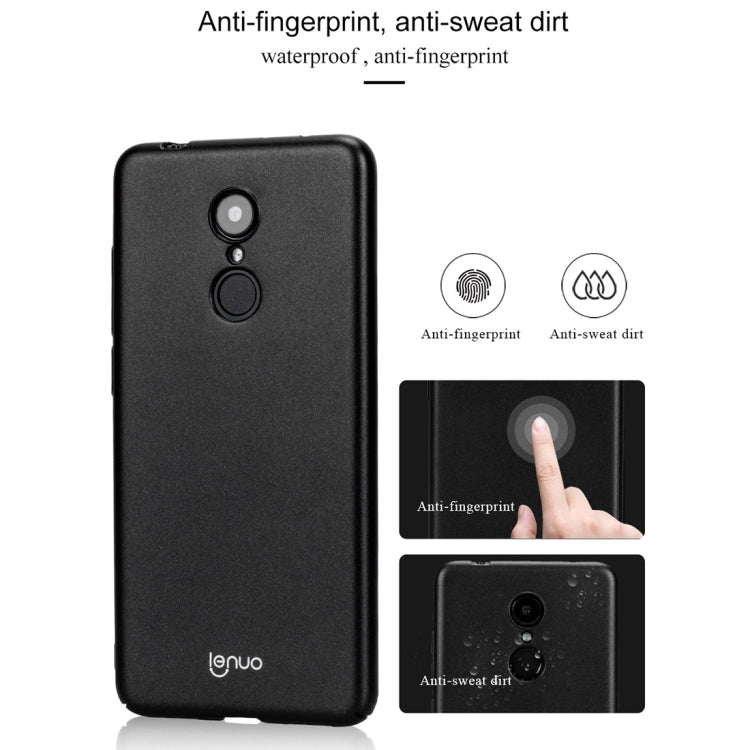 Lenuo Leshield Series for Xiaomi Redmi 5 PC Dropproof Protective Back Cover Case(Gold)