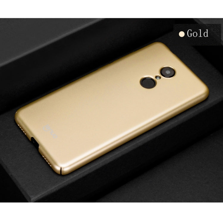 Lenuo Leshield Series for Xiaomi Redmi 5 PC Dropproof Protective Back Cover Case(Gold)