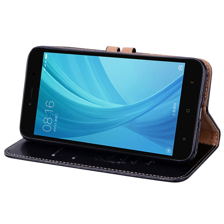 For Xiaomi Redmi Note 5A Pro / Prime Business Style Oil Wax Texture Horizontal Flip Leather Case with Holder & Card Slots & Wallet & Lanyard