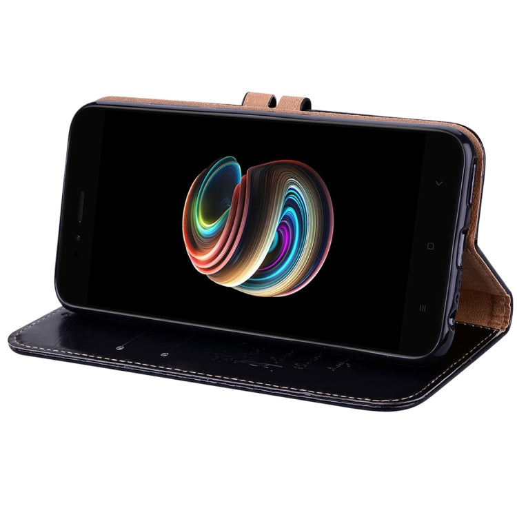 For Xiaomi Mi A1 & 5X Business Style Oil Wax Texture Horizontal Flip Leather Case with Holder & Card Slots & Wallet & Lanyard