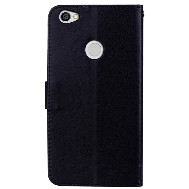 For Xiaomi Redmi Note 5A Pro / Prime Roses Pressed Flowers Pattern Flip Leather Case with Holder & Card Slots & Wallet