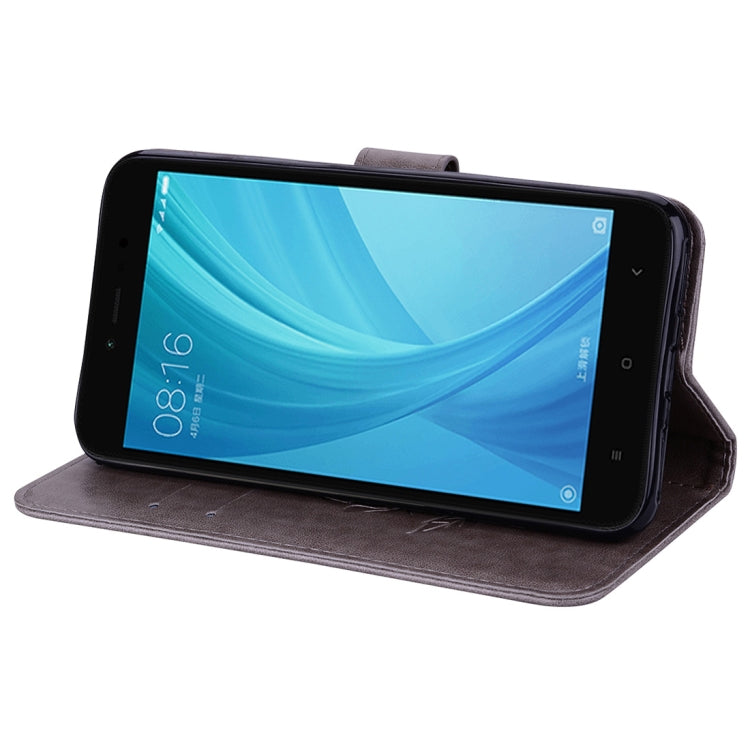 For Xiaomi Redmi Note 5A Pro / Prime Roses Pressed Flowers Pattern Flip Leather Case with Holder & Card Slots & Wallet