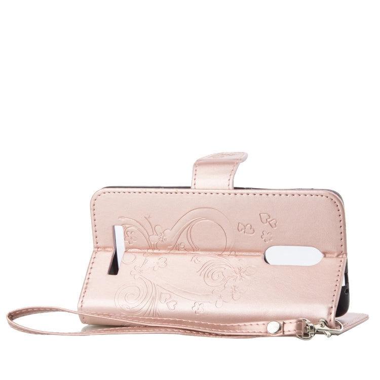 For Xiaomi Redmi Note 3 Pressed Flowers Butterfly Love Pattern Horizontal Flip Leather Case with Holder & Card Slots & Wallet & Lanyard & Photo Frame