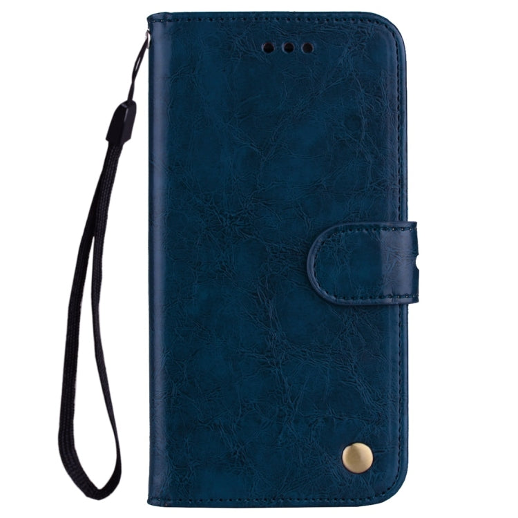 For Xiaomi Redmi 4A Business Style Oil Wax Texture Horizontal Flip Leather Case with Holder & Card Slots & Wallet & Lanyard