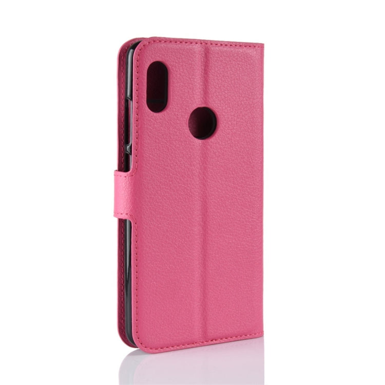 For Xiaomi Redmi Note 5 Pro Litchi Texture Horizontal Flip Protective Leather Case with Holder & Card Slots & Wallet