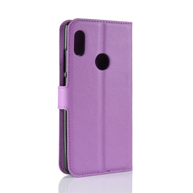 For Xiaomi Redmi Note 5 Pro Litchi Texture Horizontal Flip Protective Leather Case with Holder & Card Slots & Wallet