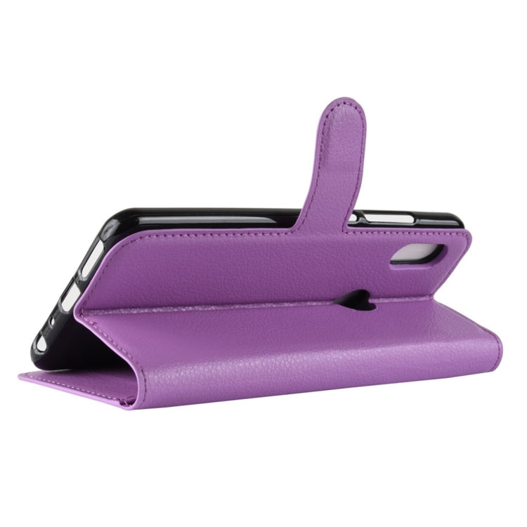 For Xiaomi Redmi Note 5 Pro Litchi Texture Horizontal Flip Protective Leather Case with Holder & Card Slots & Wallet