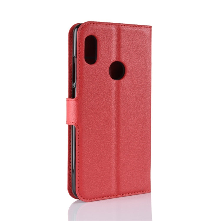 For Xiaomi Redmi Note 5 Pro Litchi Texture Horizontal Flip Protective Leather Case with Holder & Card Slots & Wallet