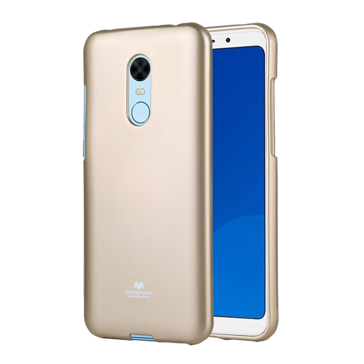 GOOSPERY PEARL JELLY Series for Xiaomi Redmi 5 Plus TPU Full Coverage Protective Back Cover Case