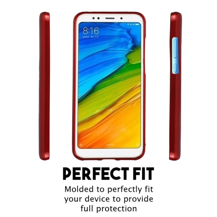 GOOSPERY PEARL JELLY Series for Xiaomi Redmi 5 Plus TPU Full Coverage Protective Back Cover Case