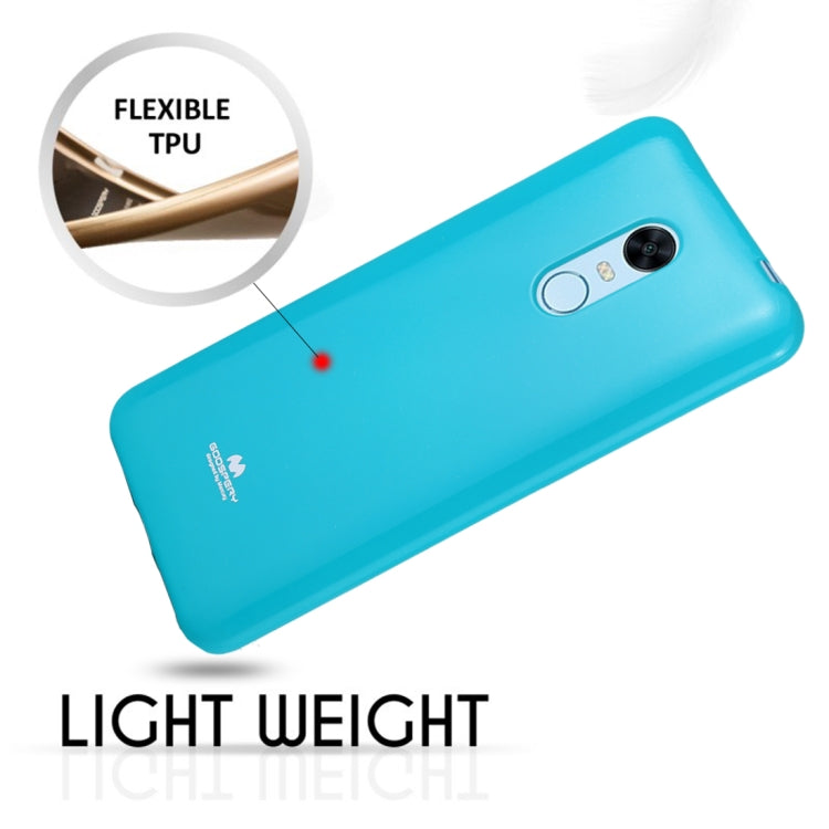 GOOSPERY PEARL JELLY Series for Xiaomi Redmi 5 Plus TPU Full Coverage Protective Back Cover Case