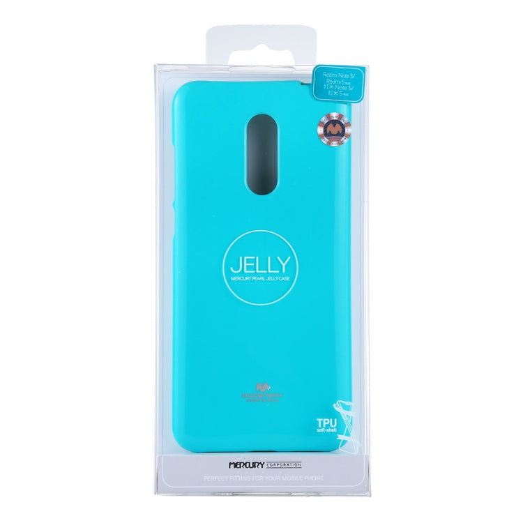 GOOSPERY PEARL JELLY Series for Xiaomi Redmi 5 Plus TPU Full Coverage Protective Back Cover Case