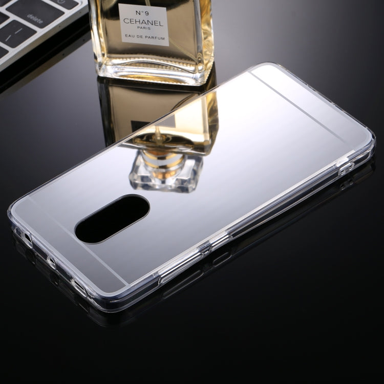 For Xiaomi Redmi Note 4 & Redmi Note 4X Acrylic + TPU Electroplating Mirror Protective Back Cover Case(Silver)