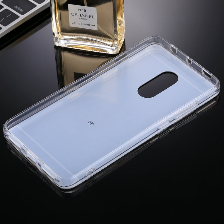 For Xiaomi Redmi Note 4 & Redmi Note 4X Acrylic + TPU Electroplating Mirror Protective Back Cover Case(Silver)