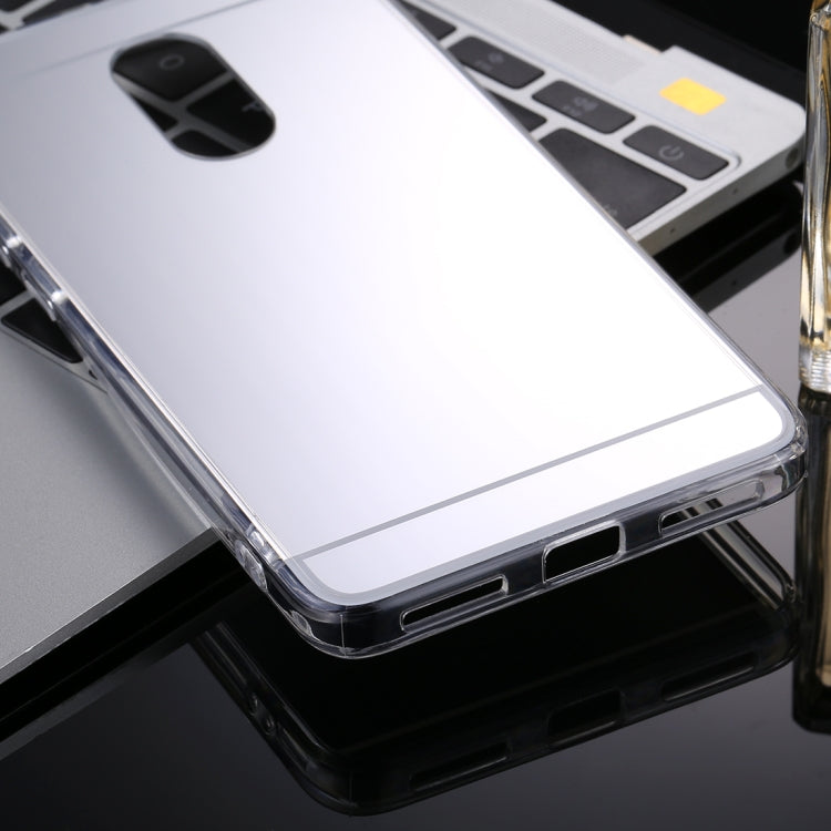 For Xiaomi Redmi Note 4 & Redmi Note 4X Acrylic + TPU Electroplating Mirror Protective Back Cover Case(Silver)