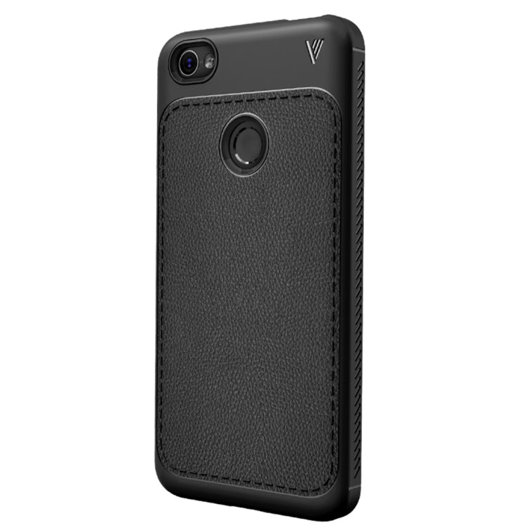 Lenuo Leshen Series for Xiaomi Redmi Note 5A TPU Litchi Texture Dropproof Protective Back Cover Case