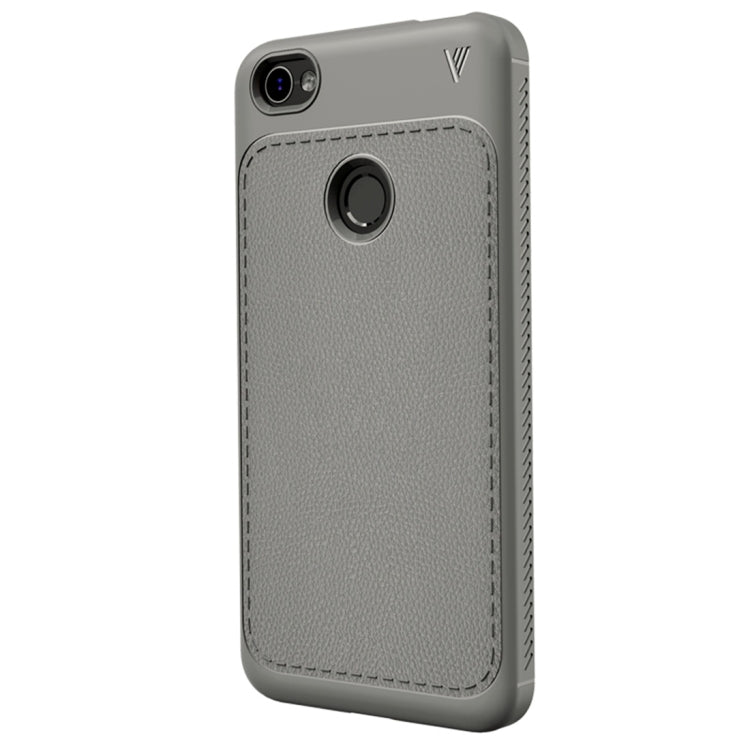 Lenuo Leshen Series for Xiaomi Redmi Note 5A TPU Litchi Texture Dropproof Protective Back Cover Case