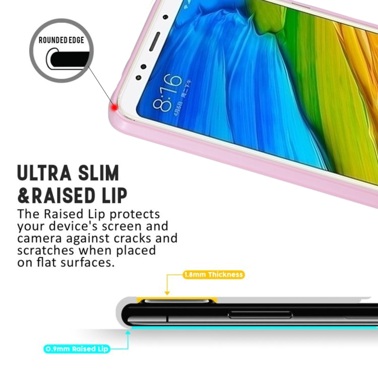 GOOSPERY PEARL JELLY Series for Xiaomi Redmi 5 TPU Full Coverage Protective Back Cover Case