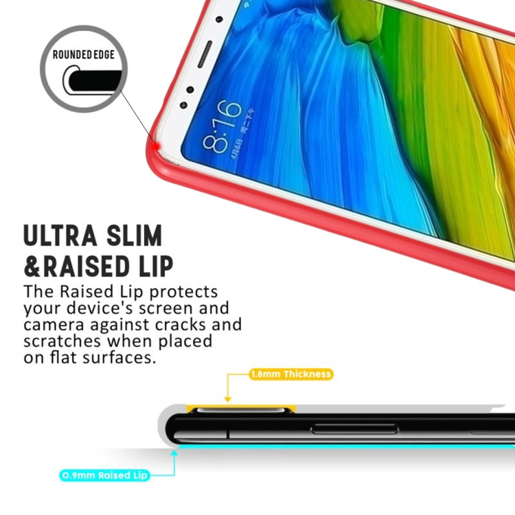 GOOSPERY PEARL JELLY Series for Xiaomi Redmi 5 TPU Full Coverage Protective Back Cover Case