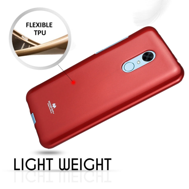 GOOSPERY PEARL JELLY Series for Xiaomi Redmi 5 TPU Full Coverage Protective Back Cover Case