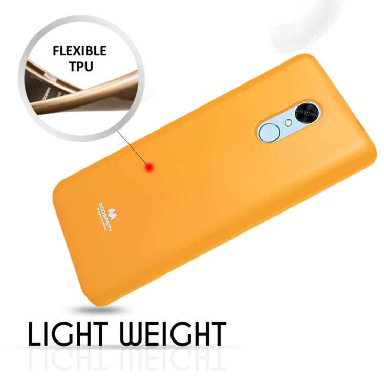 GOOSPERY PEARL JELLY Series for Xiaomi Redmi 5 TPU Full Coverage Protective Back Cover Case