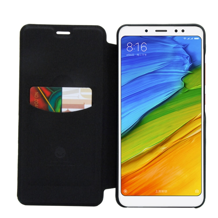 Lenuo Ledream Series for Xiaomi Redmi Note 5 Pro Litchi Texture Horizontal Flip Protective PU Leather Case with Card Slot