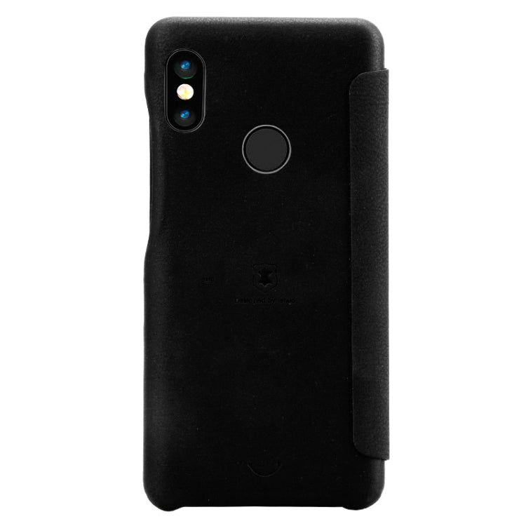 Lenuo Ledream Series for Xiaomi Redmi Note 5 Pro Litchi Texture Horizontal Flip Protective PU Leather Case with Card Slot