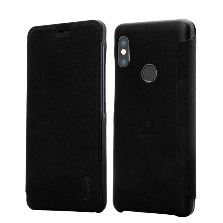 Lenuo Ledream Series for Xiaomi Redmi Note 5 Pro Litchi Texture Horizontal Flip Protective PU Leather Case with Card Slot